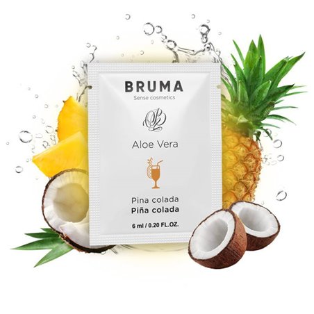 Bruma - Lubrificante Intimo a Base Acqua con Aloe Vera Gusto Pina Colada 6 ML