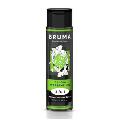 Bruma - Premium Massage Hot Oil Watermelon 3 in 1 - 100 ML