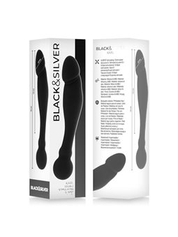Black&Silver - Karl G-Point Stimulating Dildo 18 CM