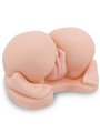 Crazy Bull Doggy - Masturbatore Vibrante Busto con Ano e Vagina Realistici