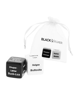 Black&Silver - Dadi Erotici per Giochi di Coppia Es/En