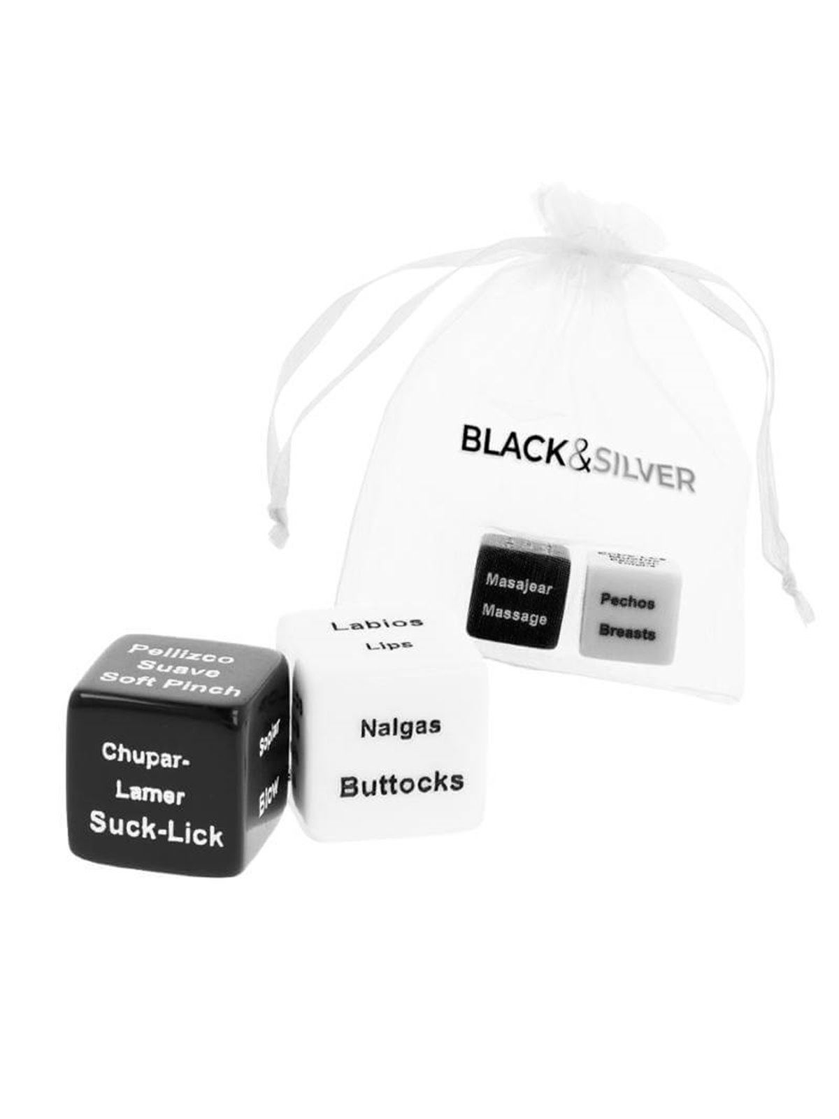 Black&Silver- Dice for Couples Es/En