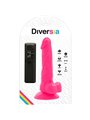 Diversia - Dildo Vibrante Flessibile 18 CM - Rosa
