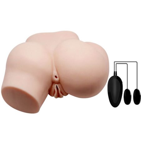 Crazy Bull 5 - Masturbatore Uomo Vibrante Busto con Ano e Vagina Realistici