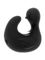 Black&Silver- Duckymania Rechargeable Silicone Stimulating Duck Thimble