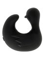 Black&Silver- Duckymania Rechargeable Silicone Stimulating Duck Thimble