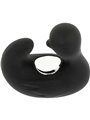 Black&Silver Ducky - Vibratore Da Dito a Forma di Anatra 11 Funzioni - Nero