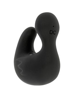 Black&Silver- Duckymania Rechargeable Silicone Stimulating Duck Thimble