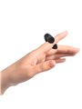 Black&Silver- Duckymania Rechargeable Silicone Stimulating Duck Thimble