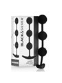 Black&Silver Harry - Palline Anali in Silicone con Manico 14 CM