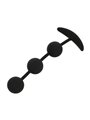 Black&Silver Harry - Palline Anali in Silicone con Manico 14 CM