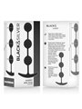 Black&Silver - Harry Anal Rosary 3 Silicone Spheres 14 CM