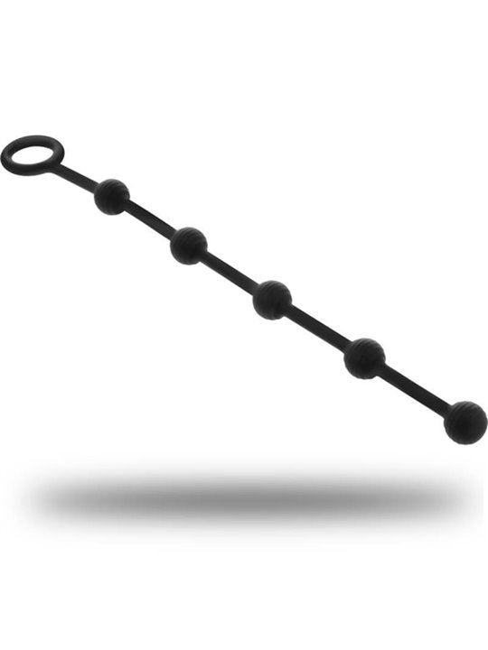 Black&Silver Korg - Palline Anali in Silicone per Principianti 20,5 CM