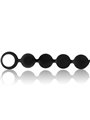 Black&Silver Lennon - Palline Anali in Silicone 15 CM