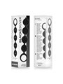 Black&Silver Lennon - Palline Anali in Silicone 15 CM