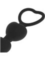 Black&Silver - Mila Anal Chain Of Hearts 18 CM