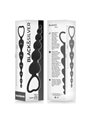 Black&Silver - Mila Anal Chain Of Hearts 18 CM