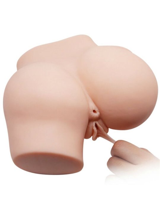 Crazy Bull 5 - Masturbatore Uomo Vibrante Busto con Ano e Vagina Realistici