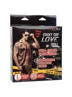 CalExotics Cocky Cop Love Doll - Bambolotto Gonfiabile a Grandezza Reale