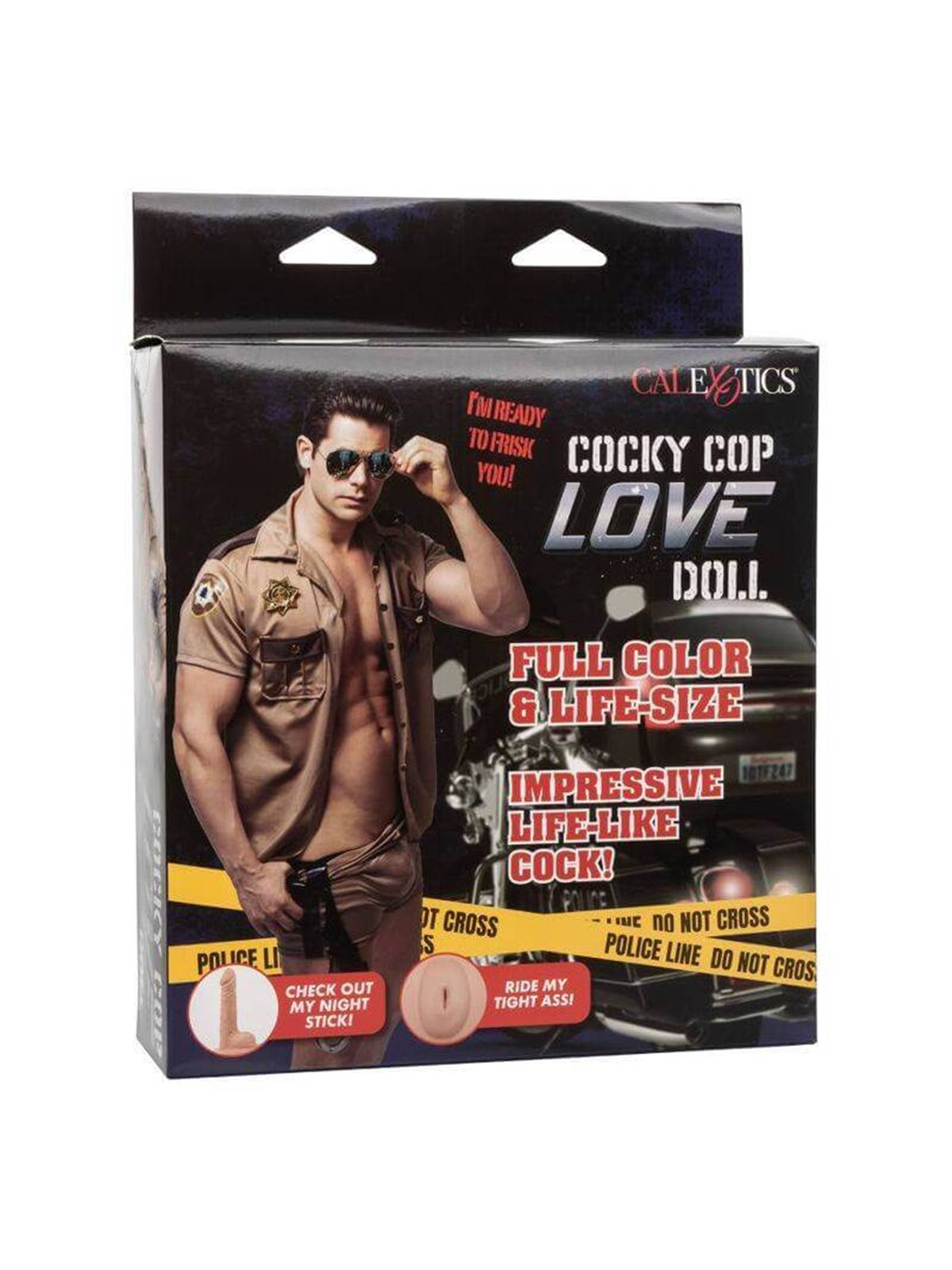 CalExotics Cocky Cop Love Doll - Bambolotto Gonfiabile a Grandezza Reale