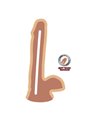 Get Real - Dual Density Dildo 17 CM Balls Skin