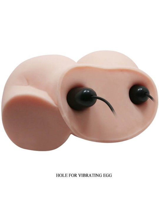 Crazy Bull 5 - Masturbatore Uomo Vibrante Busto con Ano e Vagina Realistici