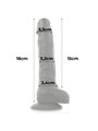 Cock Miller - Silicone Density Cocksil Articulable Black 18 CM
