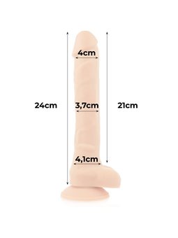 Cock Miller Cocksil - Dildo Strap-On Flessibile e Articolabile 24 CM