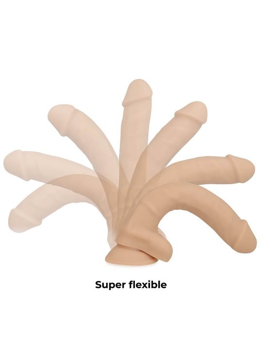 Cock Miller Cocksil - Dildo Strap-On Flessibile e Articolabile 24 CM