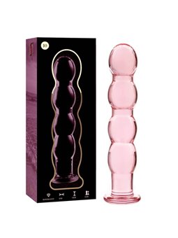 Nebula Series By Ibiza - Modello 10 Dildo in Vetro Borosilicato 16,5 X 3,5 CM Rosa