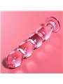 Nebula Series By Ibiza - Modello 10 Dildo in Vetro Borosilicato 16,5 X 3,5 CM Rosa