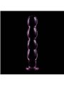 Nebula Series By Ibiza - Model 10 Dildo Borosilicate Glass 16.5 X 3.5 CM Pink