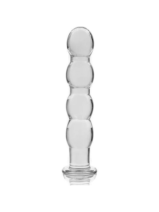 Nebula Series By Ibiza - Modello 10 Dildo in Vetro Borosilicato 16,5 X 3,5 CM Trasparente