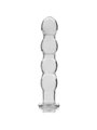 Nebula Series By Ibiza - Modello 10 Dildo in Vetro Borosilicato 16,5 X 3,5 CM Trasparente