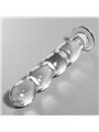Nebula Series By Ibiza - Modello 10 Dildo in Vetro Borosilicato 16,5 X 3,5 CM Trasparente