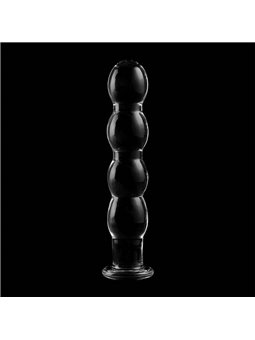 Nebula Series By Ibiza - Modello 10 Dildo in Vetro Borosilicato 16,5 X 3,5 CM Trasparente