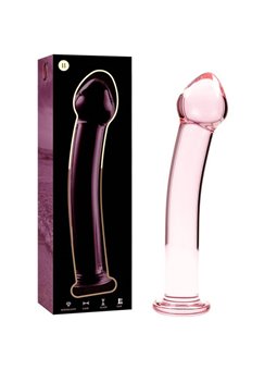 Nebula Series By Ibiza - Modello 11 Dildo in Vetro Borosilicato 16 X 3 CM Rosa