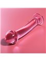Nebula Series By Ibiza - Model 11 Dildo Borosilicate Glass 16 X 3 CM Pink