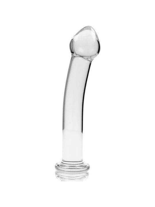 Nebula Series By Ibiza - Modello 11 Dildo in Vetro Borosilicato 16 X 3 CM Trasparente