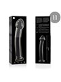 Nebula Series By Ibiza - Modello 11 Dildo in Vetro Borosilicato 16 X 3 CM Trasparente