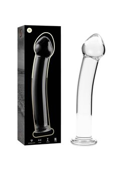 Nebula Series By Ibiza - Modello 11 Dildo in Vetro Borosilicato 16 X 3 CM Trasparente