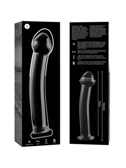 Nebula Series By Ibiza - Modello 11 Dildo in Vetro Borosilicato 16 X 3 CM Trasparente