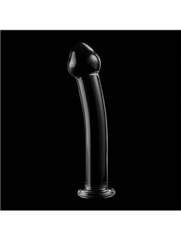 Nebula Series By Ibiza - Modello 11 Dildo in Vetro Borosilicato 16 X 3 CM Trasparente