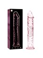 Nebula Series By Ibiza - Model 12 Dildo Borosilicate Glass 17 X 3.5 CM Pink