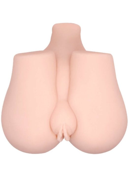 Crazy Bull 6 - Masturbatore Uomo Vibrante Busto con Ano e Vagina Realistici