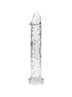 Nebula Series By Ibiza - Model 12 Dildo Borosilicate Glass 17 X 3.5 CM Clear