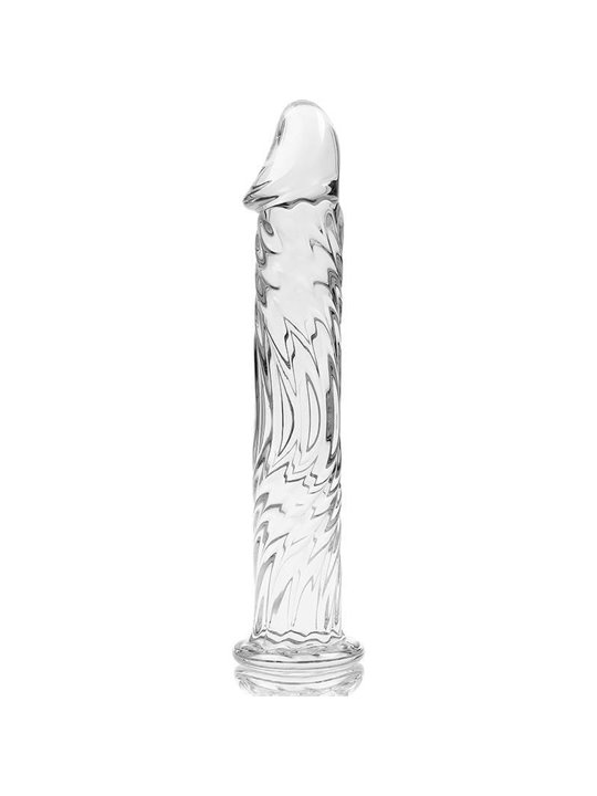 Nebula Series By Ibiza - Modello 12 Dildo in Vetro Borosilicato 17 X 3,5 CM Trasparente