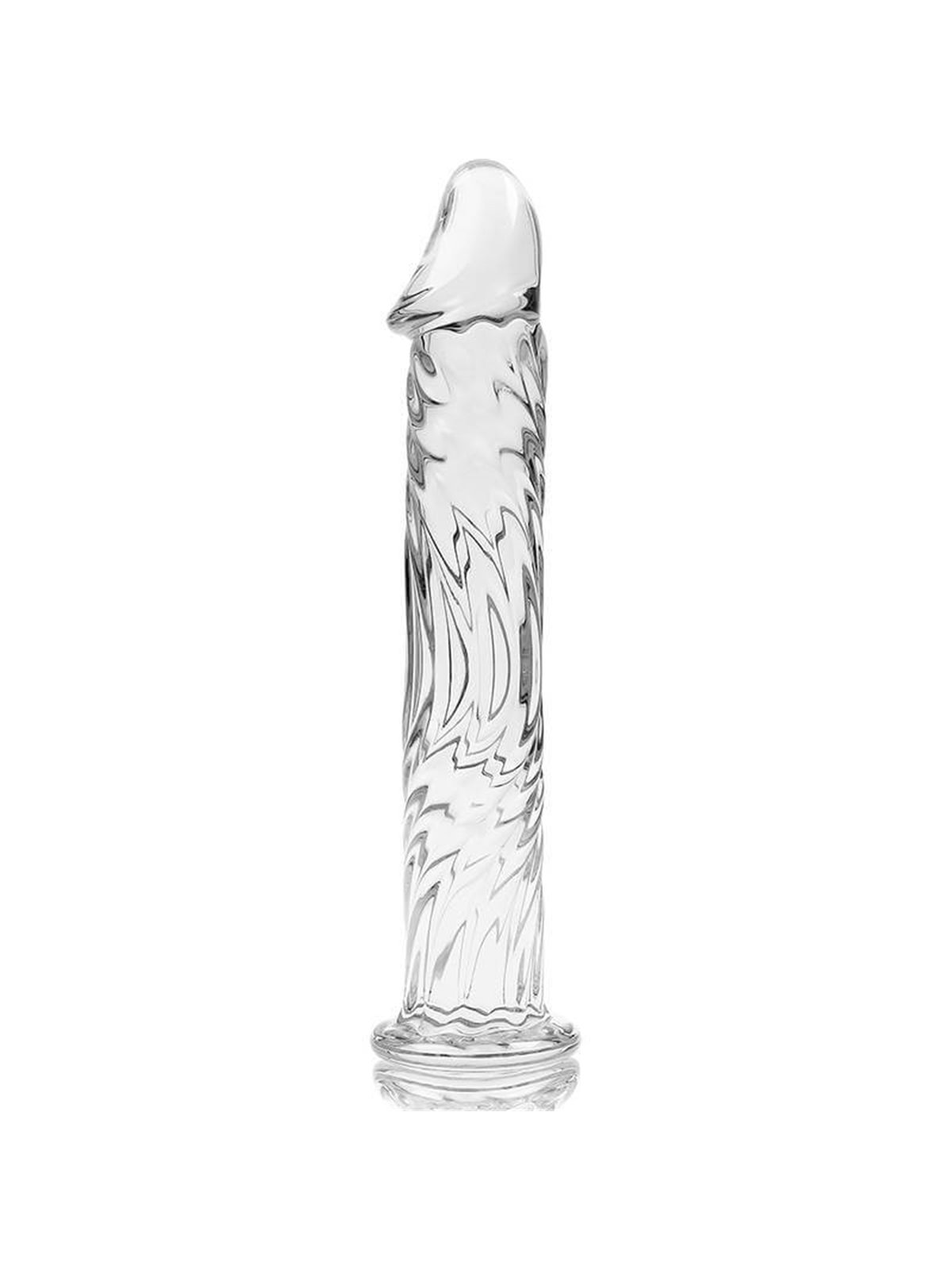 Nebula Series By Ibiza - Modello 12 Dildo in Vetro Borosilicato 17 X 3,5 CM Trasparente
