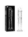 Nebula Series By Ibiza - Modello 12 Dildo in Vetro Borosilicato 17 X 3,5 CM Trasparente