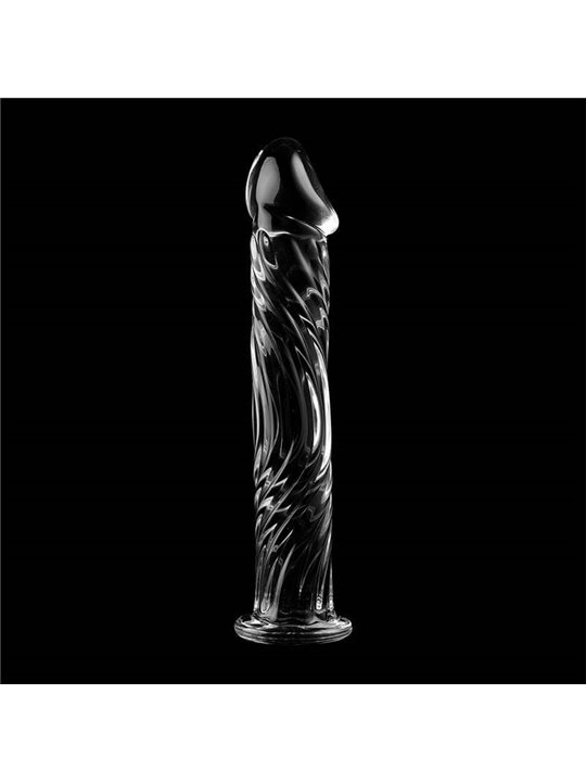 Nebula Series By Ibiza - Model 12 Dildo Borosilicate Glass 17 X 3.5 CM Clear